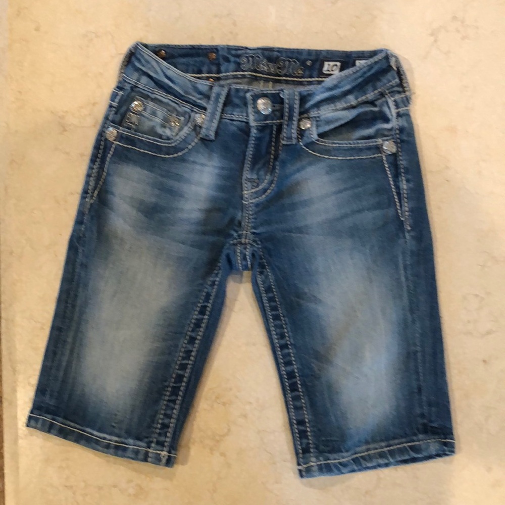 Girls Miss Me Embellished Bermuda shorts